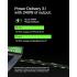 Belkin Connect USB4 Cable (4ft/1.2M Power Cable), USB-C to USB-C Cable w/ 240W Power Delivery + 20Gbps - USB4 Compliant Power Cable, Compatible with MacBook, Windows, Chromebook, & More - Black